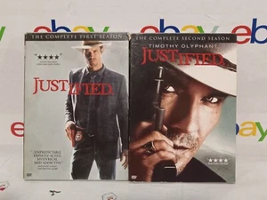 Justified DVD Lot Season 1 and Season 2 Box Sets First and Second Season - Picture 1 of 5