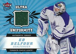 2006-07 Ultra UNIFORMITY #EB ED BELFOUR - Toronto Maple Leafs