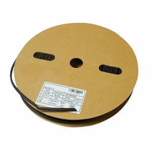100 FT. 100 Feet BLACK 3/16" 5mm Polyolefin 2:1 Heat Shrink Tubing Tube UL Cable - Picture 1 of 4