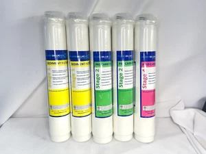 Pure Blue H2O Replacement Filters 5-Pack PB-TLR04RCT - Authentic New Sealed** - Picture 1 of 1