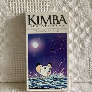 Kimba the White Lion Vol. 1: The King is Dead, All Hail the King (VHS, 2000)