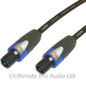 Speakon Speaker PA Lead 4 core 2.5mm² High Grade Klotz Cable Neutrik NL4FX 