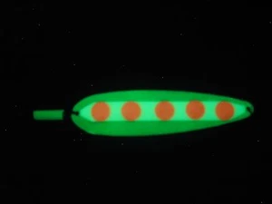 Cuchara de arrastre grande que brilla en la oscuridad brilla verde caballero ligero insectos que brilla! - Imagen 1 de 3