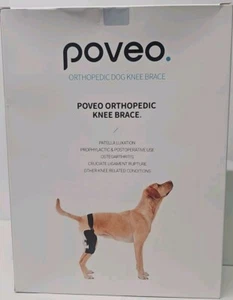 Poveo Orthopädische Hunde Kniebandage - rechtes Bein - 2XL - 40-55Lbs - NEU - Bild 1 von 2