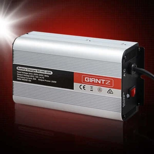 Giantz 12V Car Battery Charger Inverter 20 Amp ATV 4WD Boat Caravan Motorcycle - Picture 1 of 8