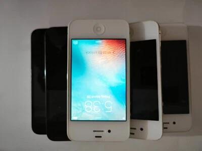 Original Apple iPhone 4 8GB - Unlocked Black white Grade A IOS7 usedphone - Image 1 of 4