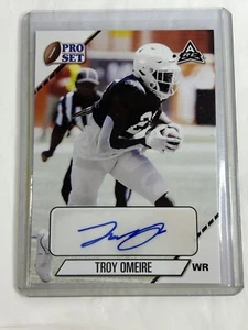2021 Leaf Pro Set College Auto Troy Omeire #PS-TO1 TEXAS LONGHORNS - Picture 1 of 2