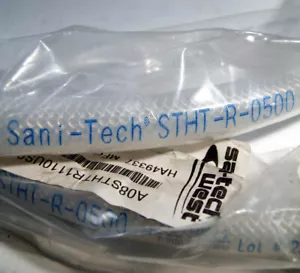 Tubo de silicona soldado curado platino TC SS 1/2""-11/2"" Sani-tech STHT-R-0500 - Imagen 1 de 7