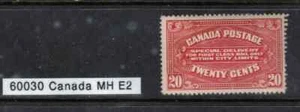 60030 Canada 1922 Special Delivery MH Scott E2 - Picture 1 of 2