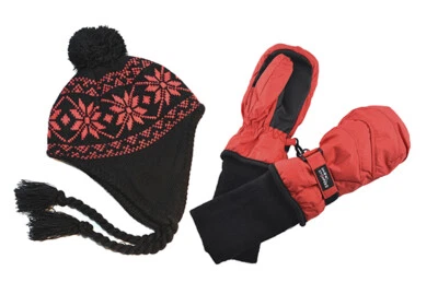 SnowStoppers® Kids Nordic Hats and Mittens Sets - Image 1 of 4