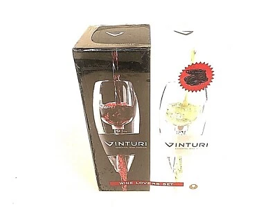 Vinturi Wine Lovers Set Essential Red and White Wine Aerators, Set of 2 - Image 1 of 3