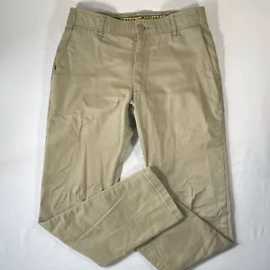 Lee Performance Series Chino Pants Mens 31x32 Slim Khaki Beige Extreme Comfort - Picture 1 of 12