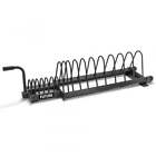 Brand New Future Bumper Plate Storage Toast Rack With Handle & Transport Wheels