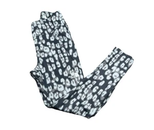 The North Face Girls Printed On Mountain Tights Grey Leopard Sz Large 14/16 - Picture 1 of 4