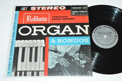 EDDIE OSBORN Percussive Baldwin Organ and Bongos LP Audio-Fidelity AFSD-5974 VG - Image 1 of 4