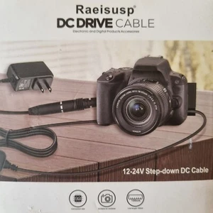 DC drive cable lumix 12-24V step down DC cable RRP £25.99 - Picture 1 of 4