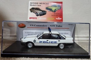 1:43 Trax Holden VN Commodore 1989 NSW Highway Police Car in White - Picture 1 of 3