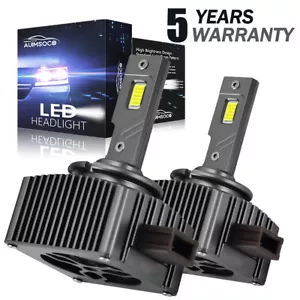 D2S D2R LED Headlight Bulb KIT Replace HID Xenon Super Bright White Conversion - Picture 1 of 12