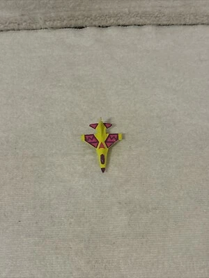 VTG Tootsie Toy Diecast Fighter F-16 Jet Plane Neon Metal 2.25 Inch FREE SHIP - Image 1 of 4