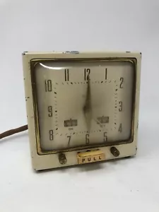 1940's MCM Westclox Alarm Clock Model TS-1 Analog Vintage - Alarm Does Not Work - Picture 1 of 11