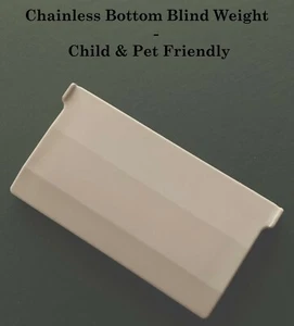 3.5" / 89mm Vertical Blind Bottom Chainless Weights - Child and Pet Friendly - Picture 1 of 2