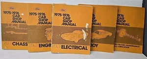 1975 1976 FORD LINCOLN MERCURY CAR MODELS Service Shop Repair Manual Set Of 5 - Picture 1 of 6