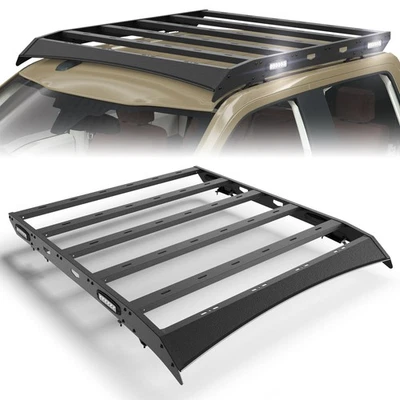 For 2009-2014 Ford F-150 &Raptor Super Crew Cab Roof Rack Cargo Basket Luggage - Image 1 of 4