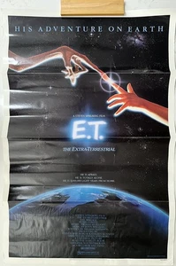Original E.T. The Extra Terrestrial Movie Theatre Poster 27x41 (1982) - Read! - Bild 1 von 5