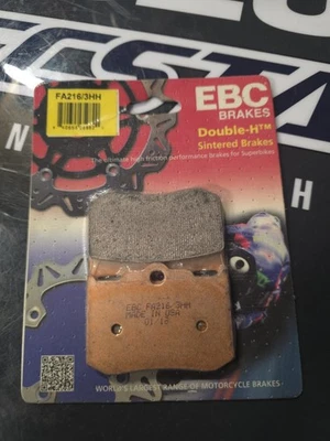 INDIAN CHIEF, SCOUT, SPIRIT NUEVAS PASTILLAS DE FRENO EBC (EBC FA216/3HH) Foto 1 de 4