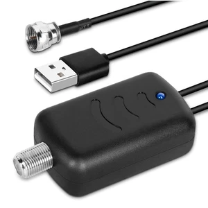 Indoor TV Antenna Amplifier with Low Noise, Clear Signal Booster for HD TV, D... - Picture 1 of 1