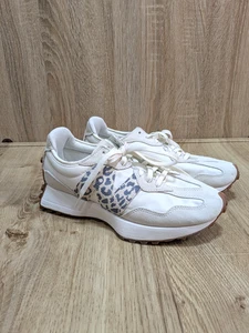 New Balance 327 Mujer Reino Unido Talla 7.5 EU 40.5 Beige Moonbeam Leopardo Estampado NUEVO - Imagen 1 de 10