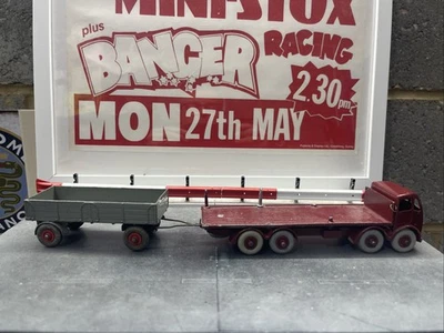Dinky 905 Foden Flat Truck With Chains TO RESTORE - Image 1 of 4