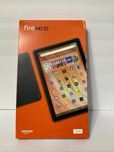 Fire HD 10 tablet 10.1" (13th Gen) - Black - New - Sealed - FastShip! - Picture 1 of 6