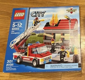 60003 Feuer Notfall LKW City Stadt Lego NEU versiegelt Neu in versiegelter Verpackung Lego Set nicht mehr im Handel erhältlich - Bild 1 von 2