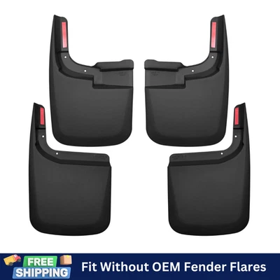 4x Truck Mud Flaps Splash Guards for 2017-2024 Ford F-250 Super Duty - Image 1 of 4