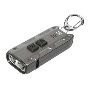 Nitecore TIP SE OSRAM P8 Rechargeable Keychain EDC Flashlight: FL-NITE-TIPSE-GY - Picture 1 of 6
