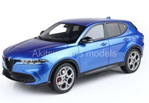 BBR BBRC1856B 1/18 Alfa Romeo Tonale Veloce Plug-in Hybrid Blue Misano 1:18 New - Picture 1 of 6