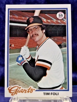 1978 Topps #167 - Tim Foli - San Francisco Giants - Near Mint - Image 1 of 2