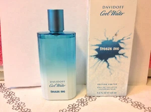 Davidoff  Cool Water 4.2 oz FREEZE ME Cologne Spray Limited Ed. W/Box Vintage - Picture 1 of 4