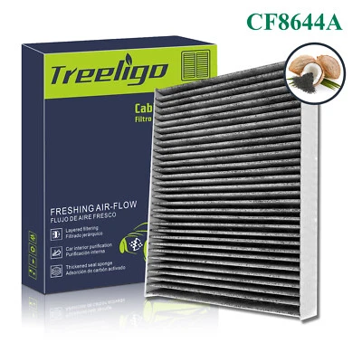 Filtro de polen de aire acondicionado cabina CF8644A 1J0819644A para Volkswagen Beetle Audi TT A3 Foto 1 de 4