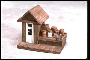 SMC-202 #2 Freight Shack HO-Scale (unfinished) - Picture 1 of 2