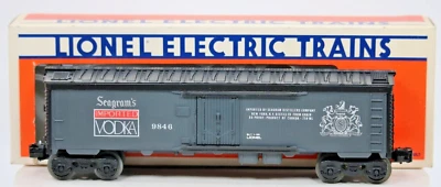 Lionel 6-9846 Seagram's Imported Vodka  Billboard Reefer LN/Box - Image 1 of 4