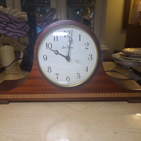 Seth Thomas Electric Chime Mantel Clock As Is Parts Only Cover