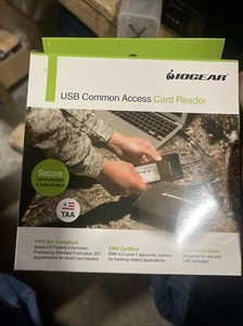 IOGEAR Smart Universal Portable USB Common Access Card Reader A1 - Picture 1 of 2