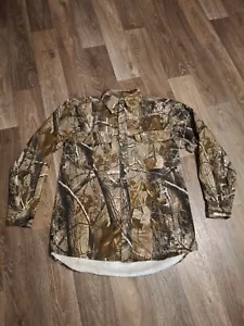 Mens Realtree Camouflage Long Sleeve Shirt By Browning - Picture 1 of 6