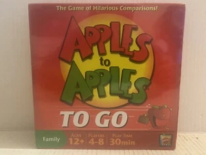 Apples To Apples To Go - Travel Edition Family Card Game 2007 Mattel Ages 12+ - Picture 1 of 12