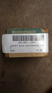 WESTINGHOUSE 0T2D OIL-TITE CONTACT BLOCK W298 - Picture 1 of 1