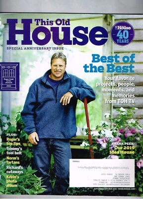 This Old House Magazine September October 2019 Foto 1 de 2