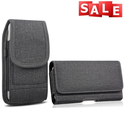 Funda de alta resistencia funda cubierta cinturón de transporte clip bucle para iPhone Samsung Foto 1 de 4