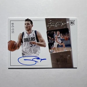 2013-14 Panini Signatures GAL MEKEL #2 Rookie AUTO FILM 232/249 - DALLAS MAVS - Picture 1 of 6